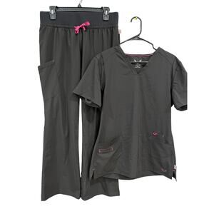 Smitten Black Scrub Set Size Medium